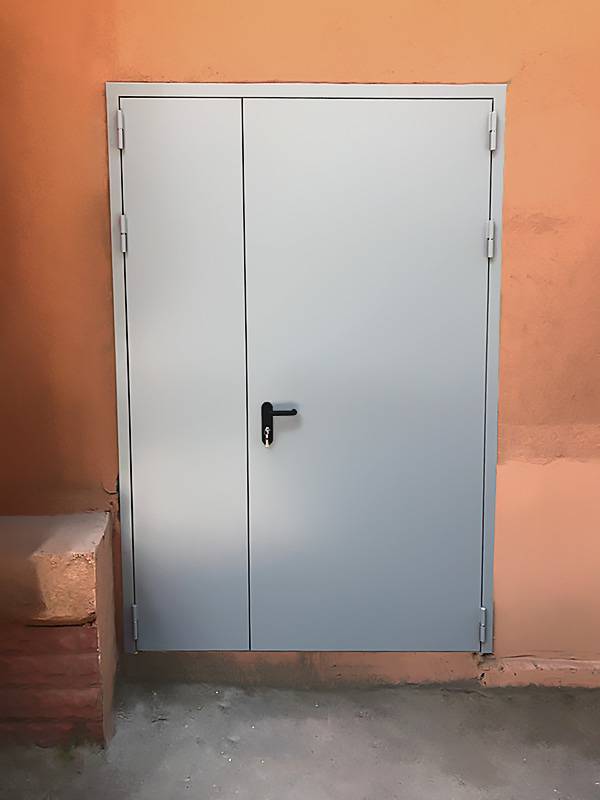 Полуторная дверь (г. Фрязино, ул. Советская, д.10а)